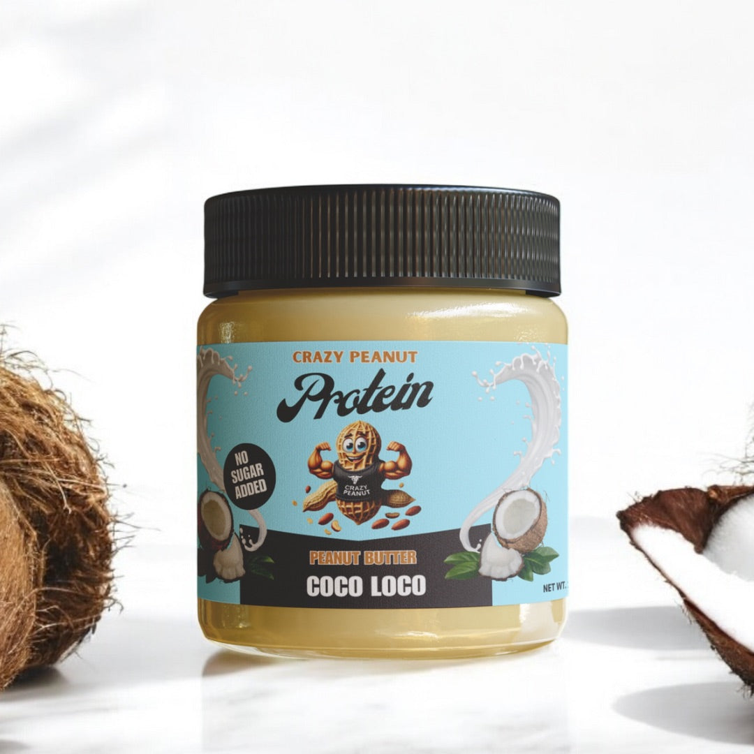 Crazy Peanut - Protein Peanut Butter - Coconut - No sugar added
