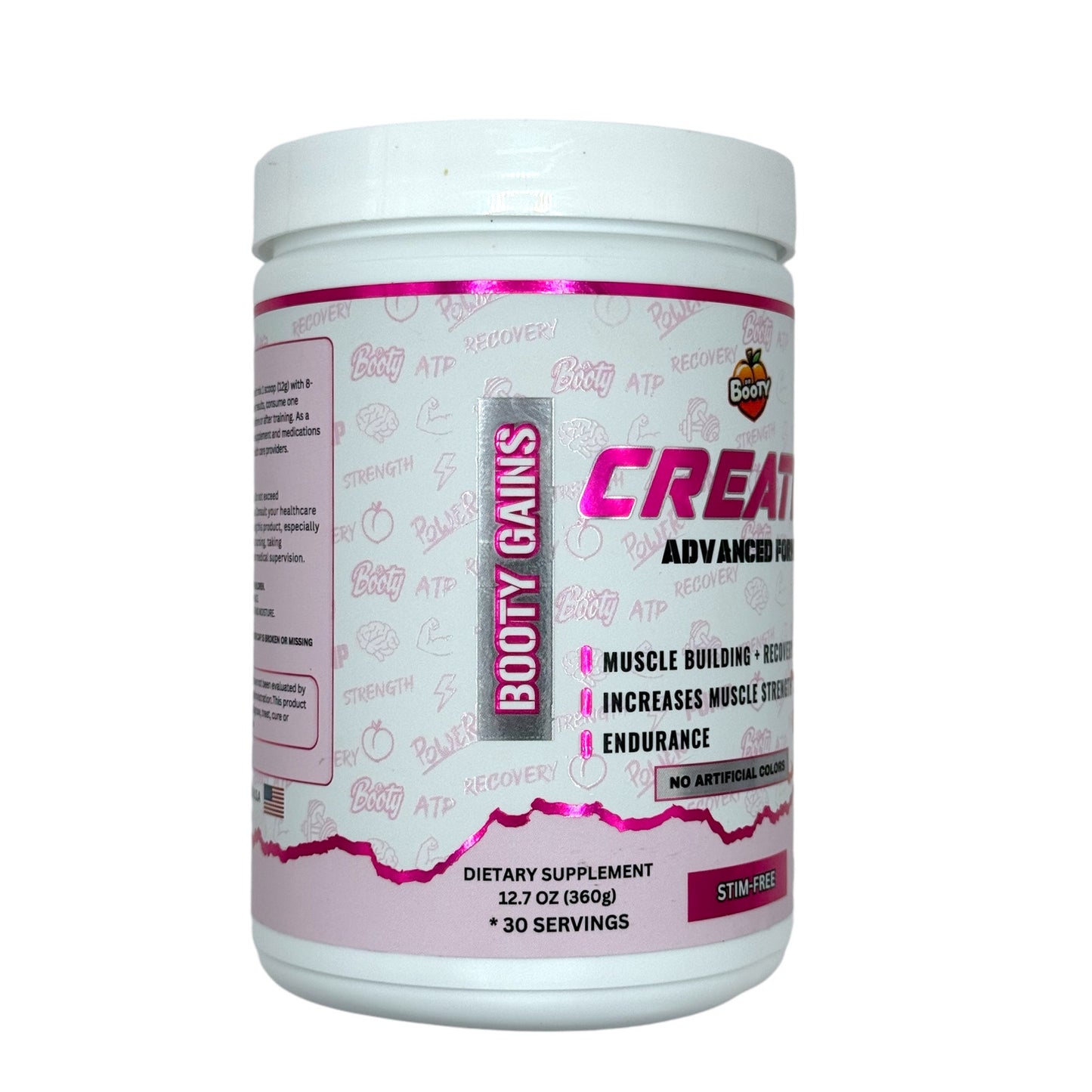 DR. BOOTY NUTRITION - Creatine Monohydrate - Booty Gains - Watermelon