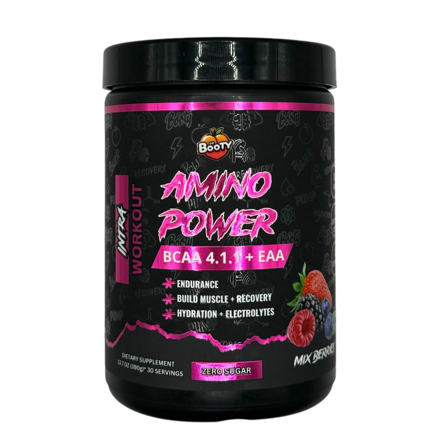 DR. BOOTY NUTRITION Amino Power BCAA - Mix Berries