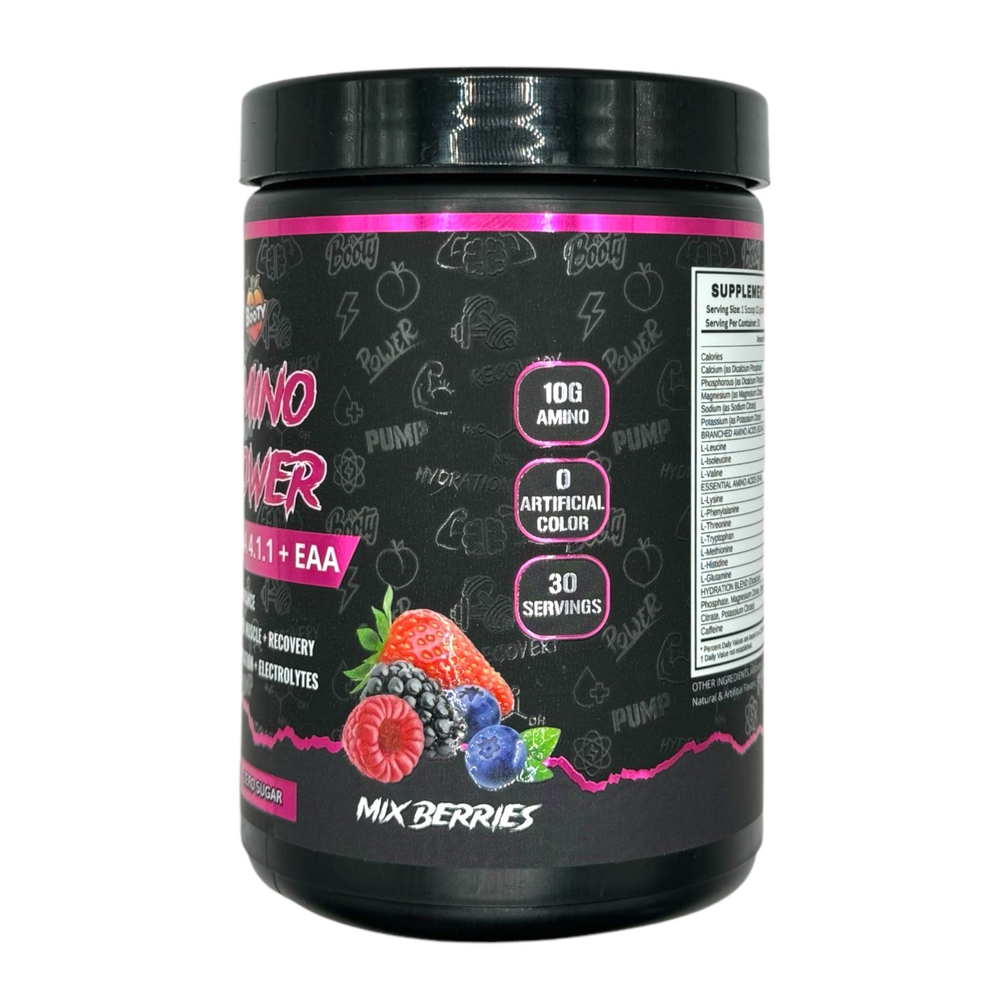 DR. BOOTY NUTRITION Amino Power BCAA - Mix Berries