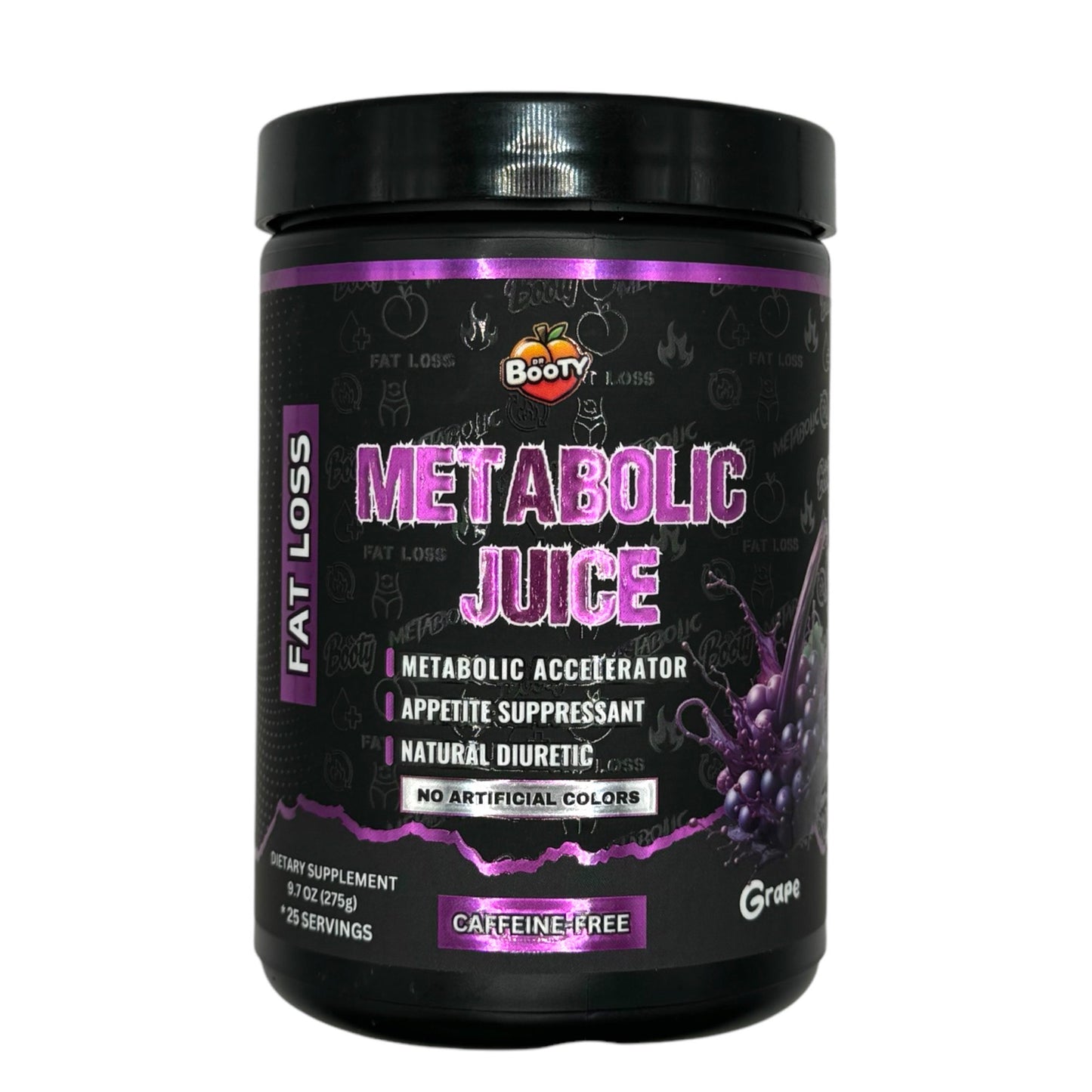 DR. BOOTY NUTRITION Metabolic Juice Powder - Grape Flavor