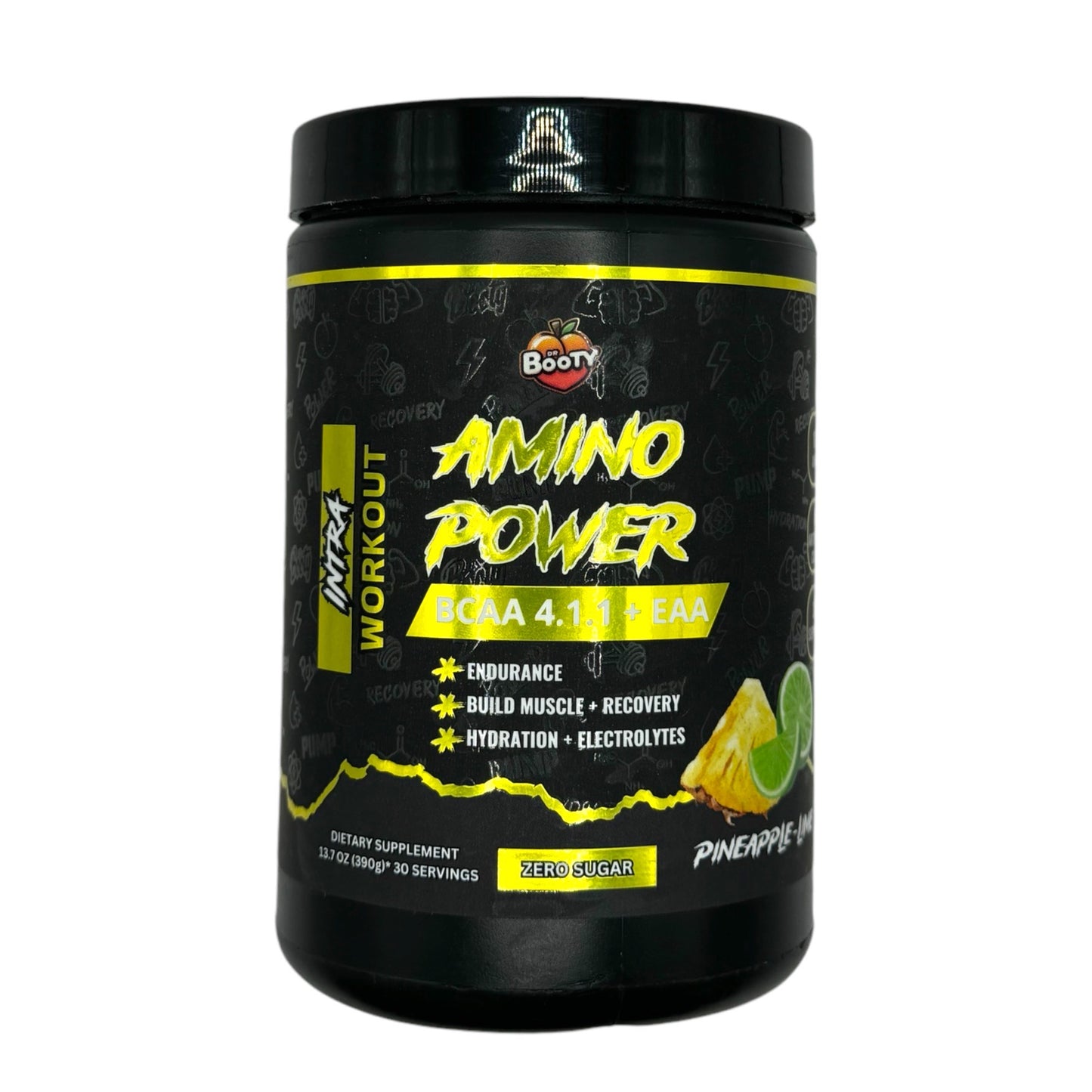 DR. BOOTY NUTRITION Amino Power BCAA - Pineapple Lime