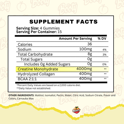 Creatine Gummies - Pineapple (PACKx2)