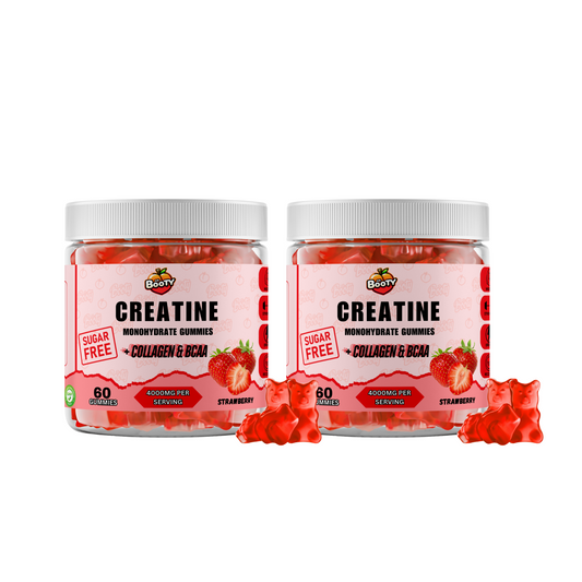 DR BOOTY NUTRITION - Creatine Gummies -  Strawberry (PACK x2)