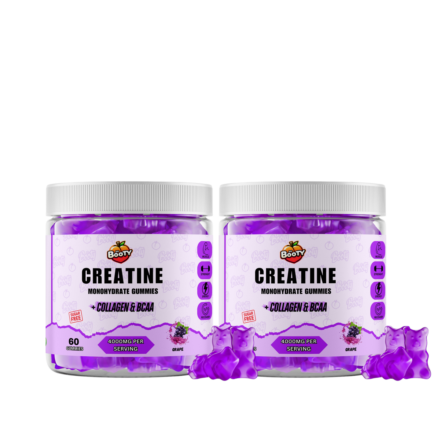 Creatine Gummies - Grape (PACKx2)